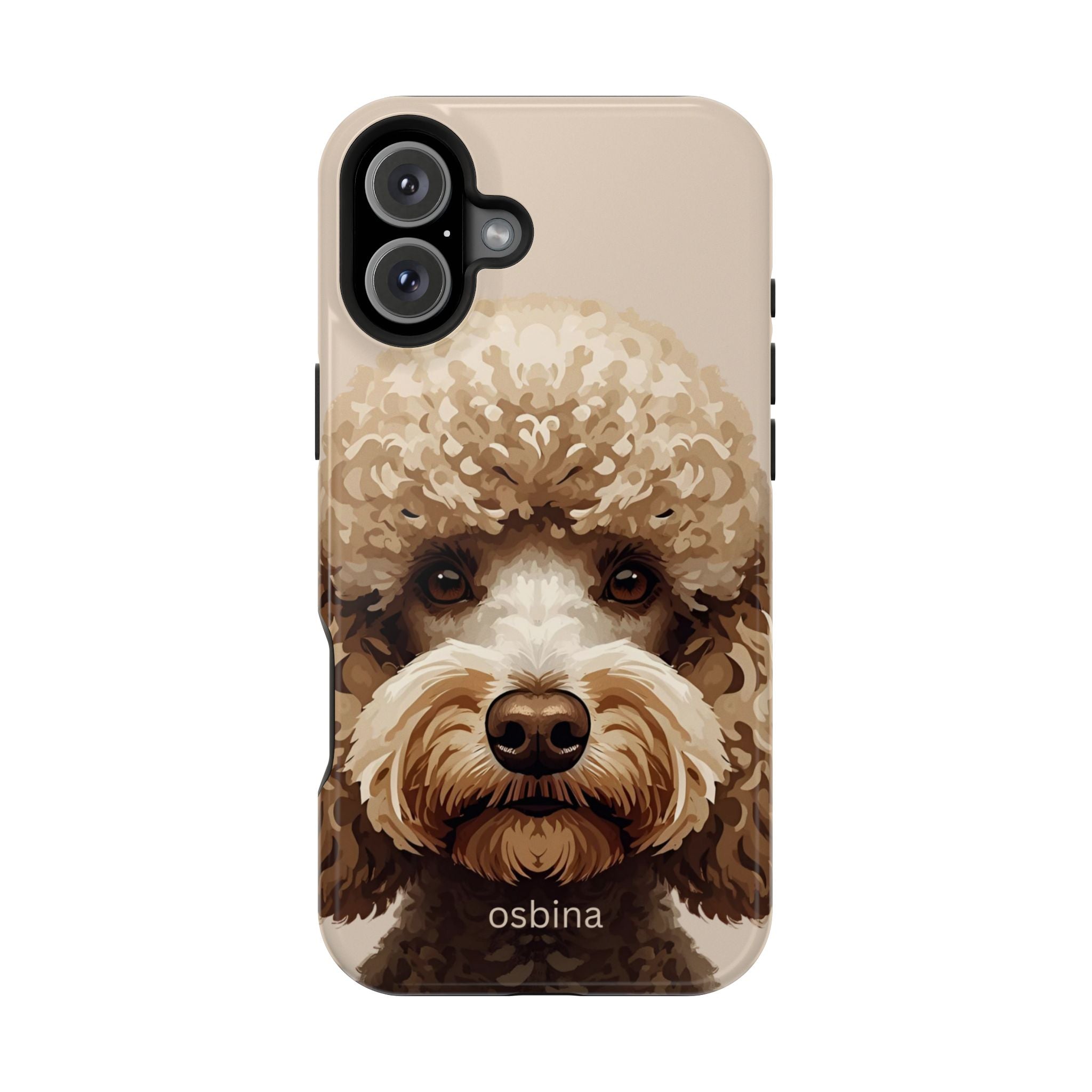 osbina | MagSafe for iPhone | Standard Poodle, Designer Case | The Dog Lovers Collection