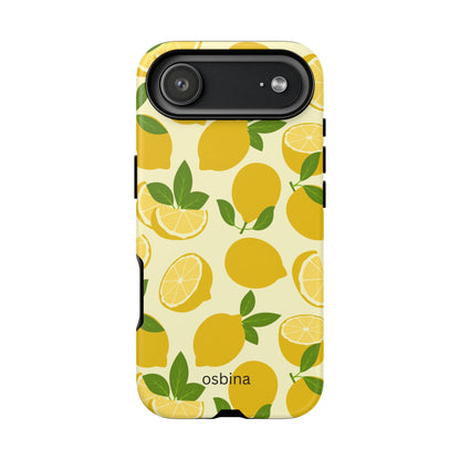 osbina | Limoncello Lemon Phone Case | Modern Muse Collection