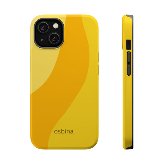 osbina | MagSafe compatible for iPhone | The Marigold Muse Phone Case | Color Edit Collection
