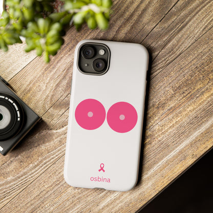 osbina | Limited Edition The Check Your Tatas Case in Light Pink + Soft Pink + Hot Pink | The Pink October Collection | Inspired By