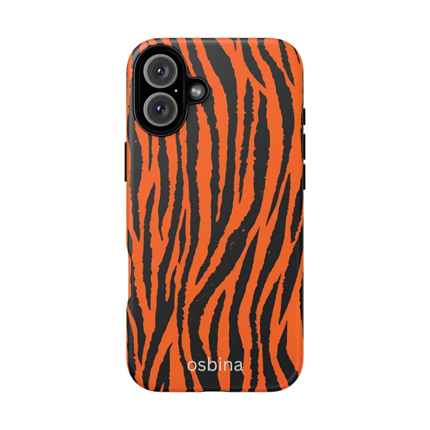 osbina | Tiger, But Make It Chic — The Bengal Stripe Case in Orange + Black | The Season Collective