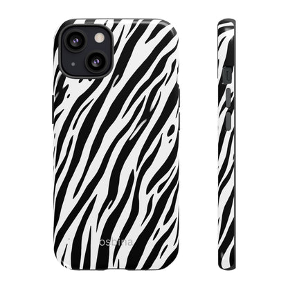 osbina | The Bengal Bold Stripe Case in White + Black | The Season Collective