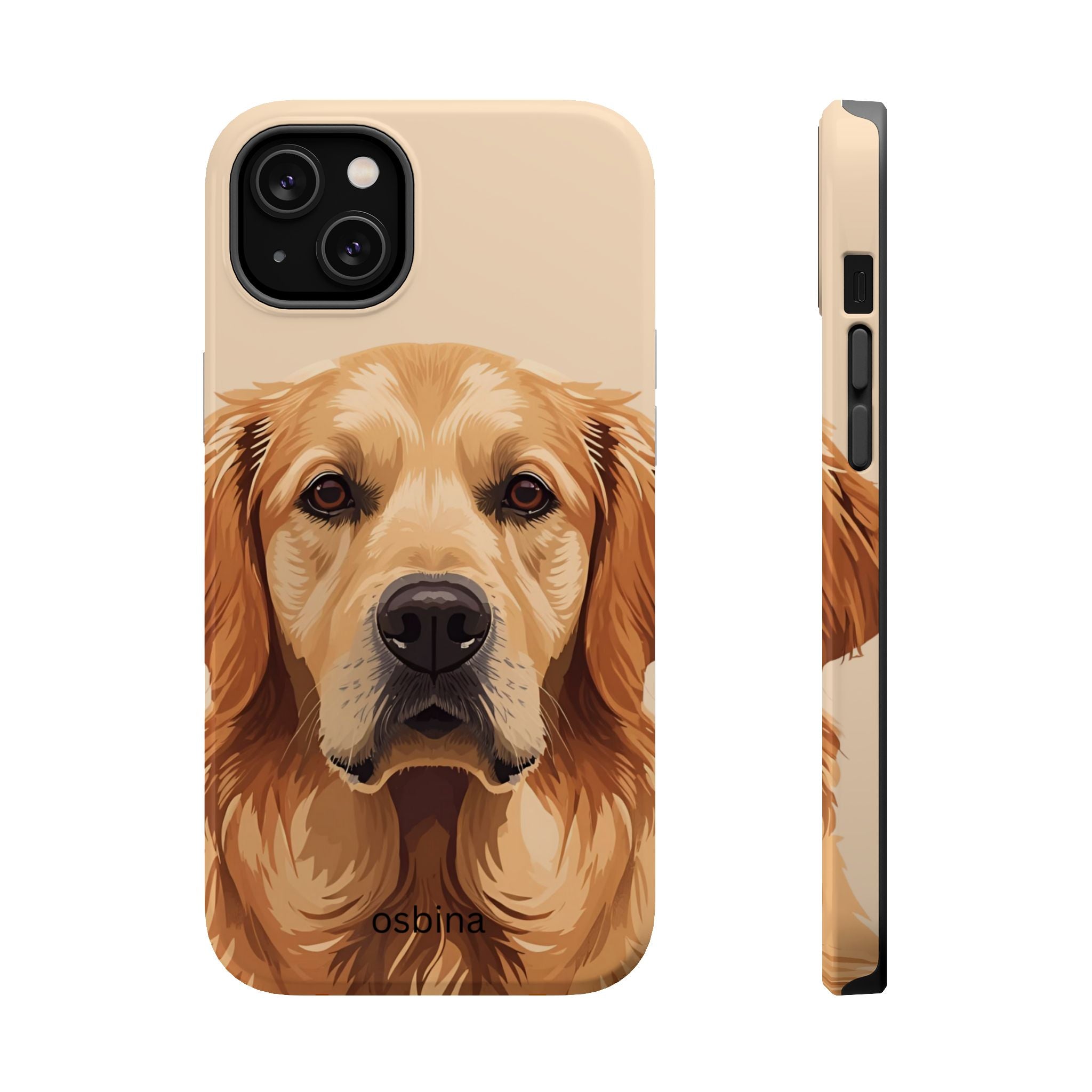 osbina | MagSafe for iPhone | The Golden Retriever Designer Case