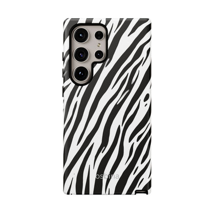 osbina | The Bengal Bold Stripe Case in White + Black | The Season Collective
