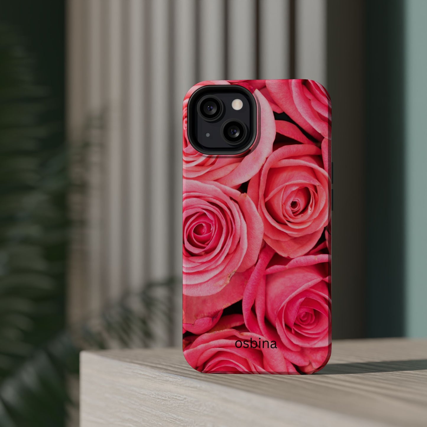 osbina | MagSafe compatible for iPhone | The Roselle Phone Case | Modern Muse Collection