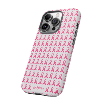 osbina | Limited Edition The Side by Side Pink Ribbon Case in Light Pink + Soft Pink + Hot Pink | The Pink October Collection | Inspired By