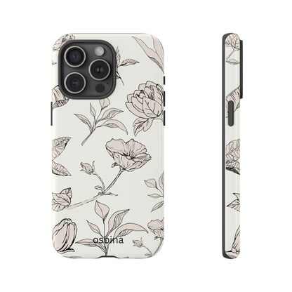 osbina | Silhouette Bloom Phone Case | Modern Muse Collection