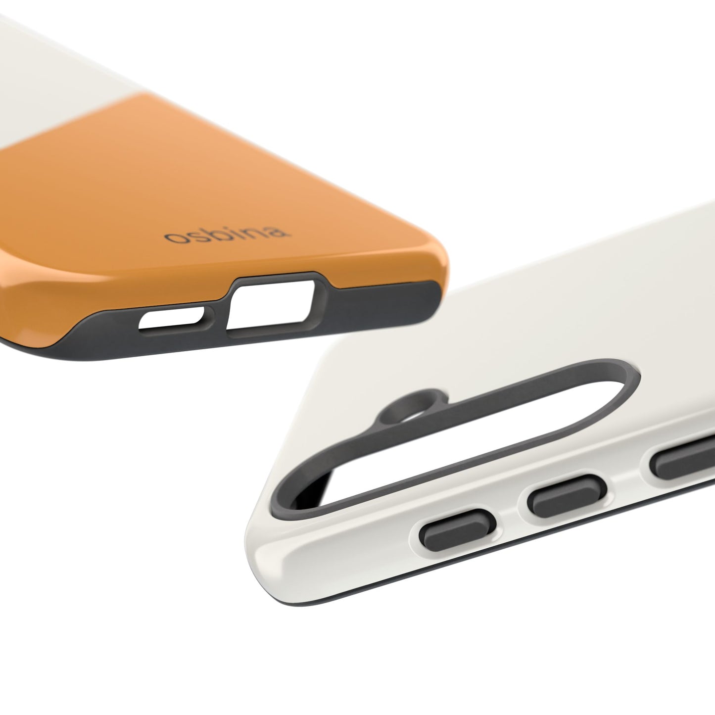 osbina | Divide & Conquer — The Orange + White Split Diagonal Case | The Season Collective