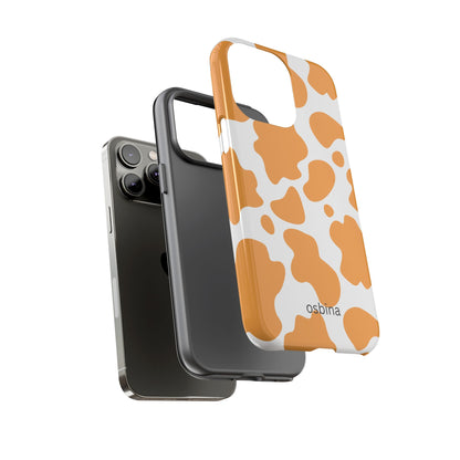 osbina | Holy Cow, It’s Chic — The Orange Cow Print Case | The Season Collective