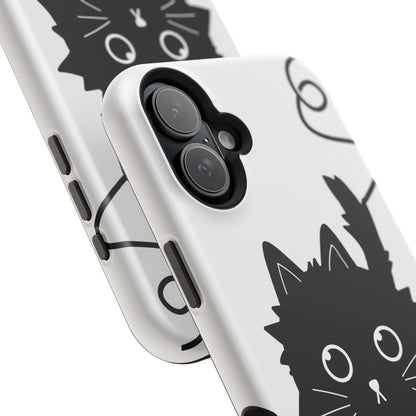 osbina | MagSafe compatible for iPhone | Midnight Couture Cat Phone Case | Season Collective Collection