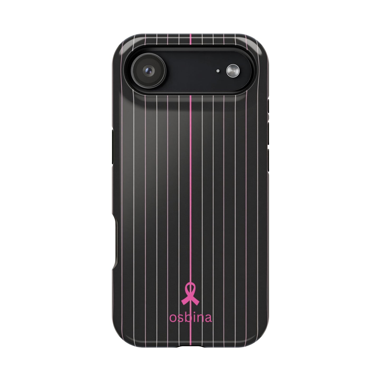 YAYOU MagSafe for iPhone | The Pink Pinstripe Designer Case | osbina