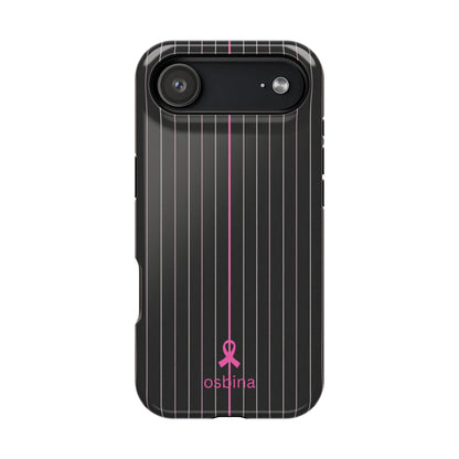 YAYOU MagSafe for iPhone | The Pink Pinstripe Designer Case | osbina