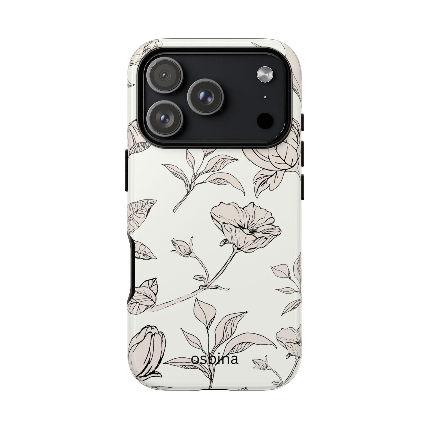 osbina | Silhouette Bloom Phone Case | Modern Muse Collection