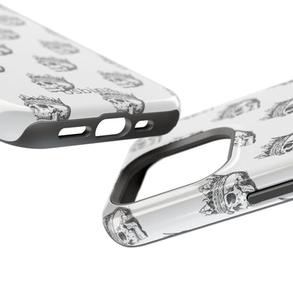 osbina | MagSafe compatible for iPhone | Skulls Royale Phone Case | Season Collective Collection
