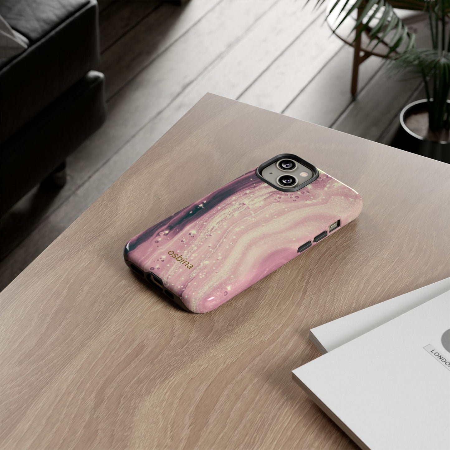 osbina | The Amethyst Glow Phone Case | Modern Muse Collection