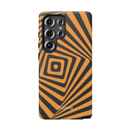 osbina | Step Into the Zone — The Orange + Black Spiral Case | The Season Collective