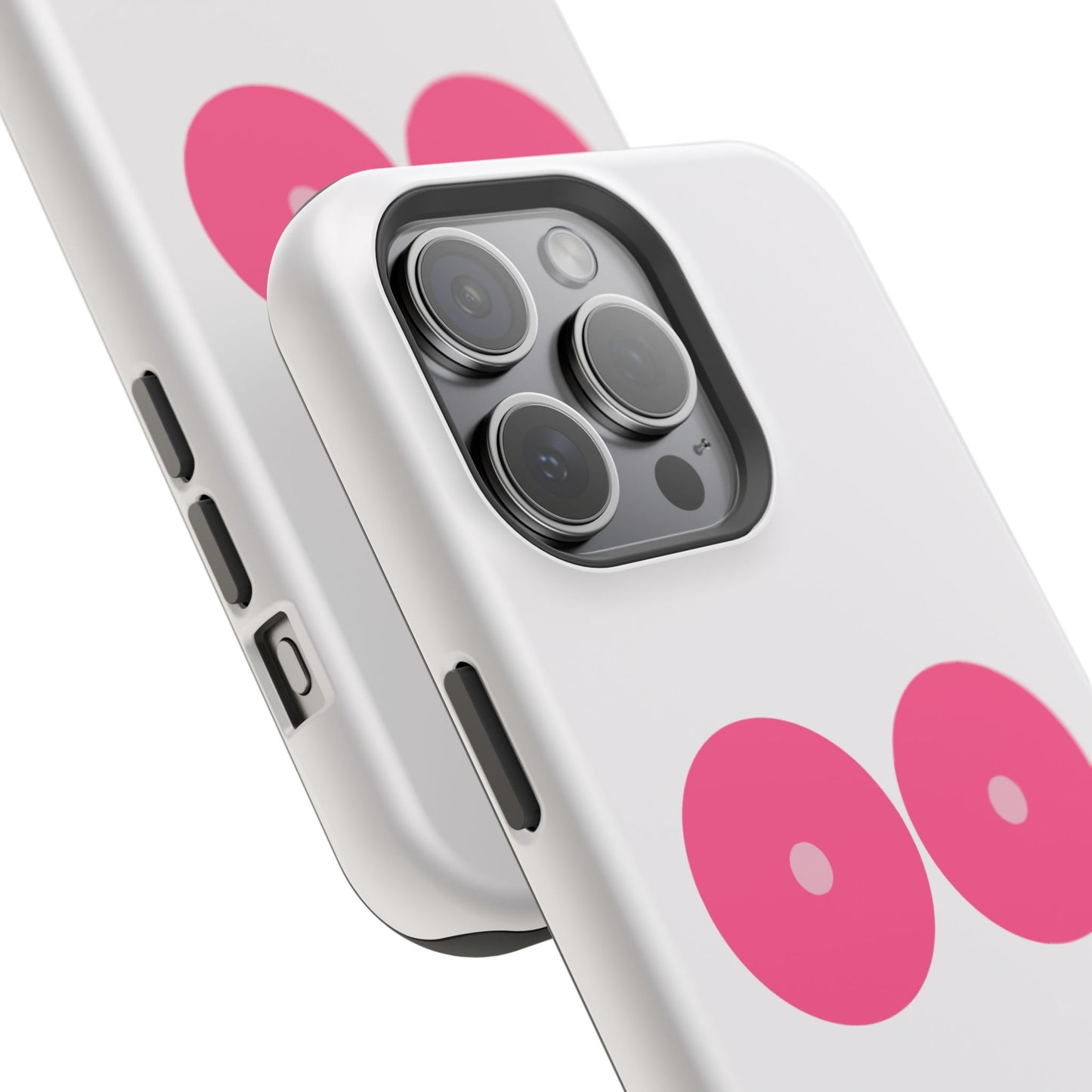 osbina |  MagSafe compatible for iPhone | Limited Edition The Check Your Tatas Case in Light Pink + Soft Pink + Hot Pink | The Pink October Collection | Inspired By