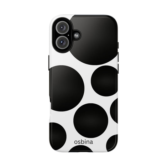 osbina | The Noir Bubbles Phone Case | Modern Muse Collection