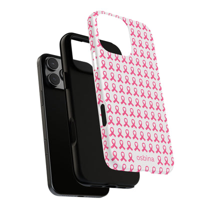 osbina | Limited Edition The Side by Side Pink Ribbon Case in Light Pink + Soft Pink + Hot Pink | The Pink October Collection | Inspired By
