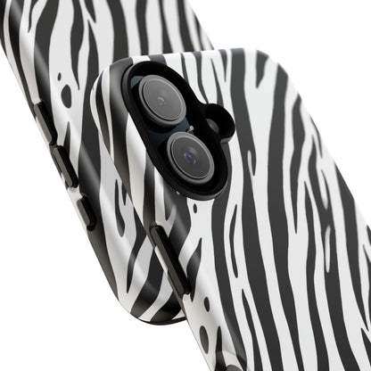 osbina | The Bengal Bold Stripe Case in White + Black | The Season Collective