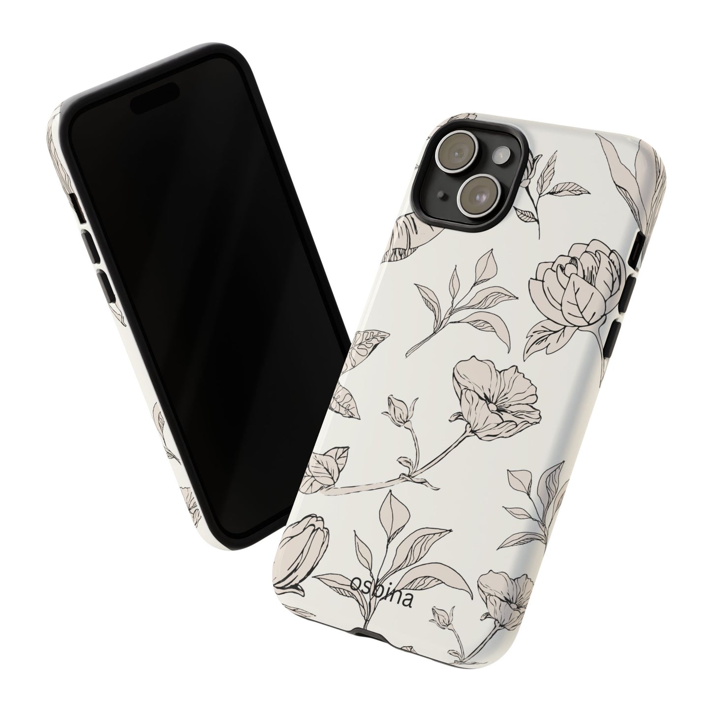 osbina | Silhouette Bloom Phone Case | Modern Muse Collection