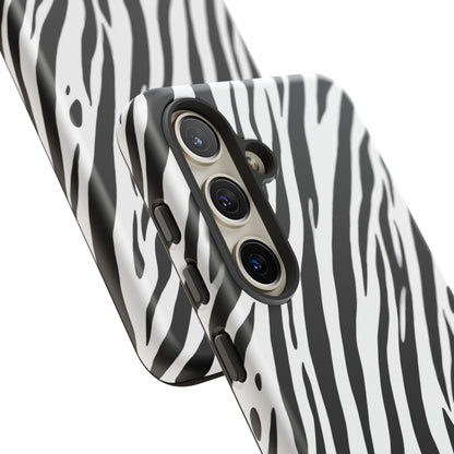 osbina | The Bengal Bold Stripe Case in White + Black | The Season Collective