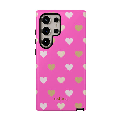osbina | The Golden Hour Hearts Case | YAYOU Collection Supporting Shine Like Sable