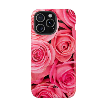 osbina | MagSafe compatible for iPhone | The Roselle Phone Case | Modern Muse Collection