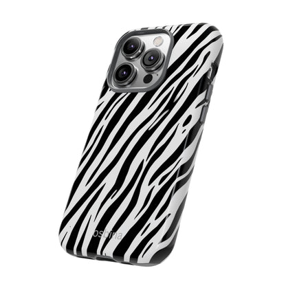 osbina | The Bengal Bold Stripe Case in White + Black | The Season Collective