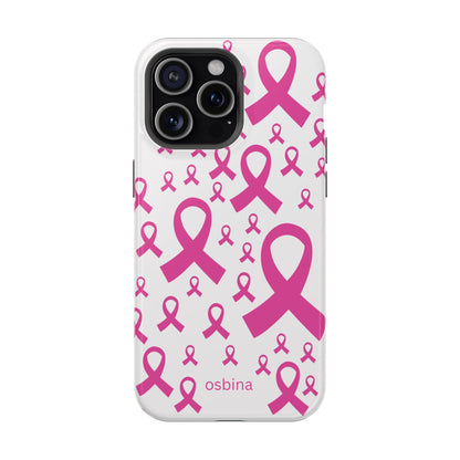 YAYOU MagSafe for iPhone | Strength in Ribbons Designer Case | osbina