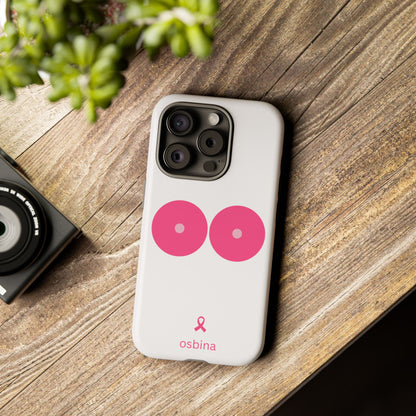 osbina | Limited Edition The Check Your Tatas Case in Light Pink + Soft Pink + Hot Pink | The Pink October Collection | Inspired By
