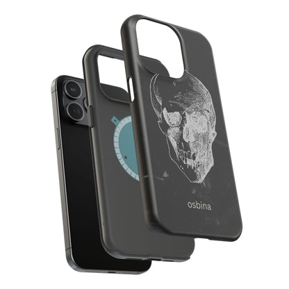 osbina | MagSafe compatible for iPhone | Skull Phone Case | Season Collective Collection