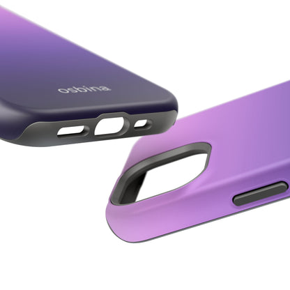 osbina | MagSafe compatible for iPhone | The Violet Haze Phone Case | Color Edit Collection