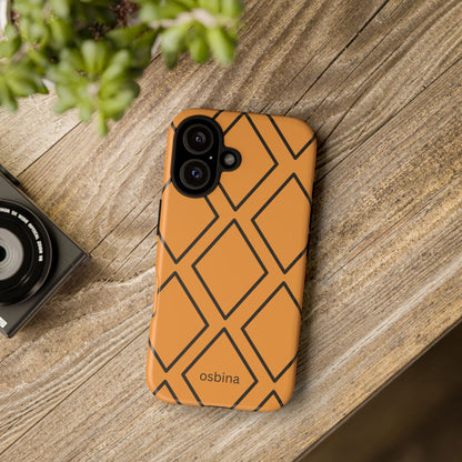 osbina | Diamonds Are Your Phone’s Best Friend — The Orange + Black Diamond Case | The Season Collective