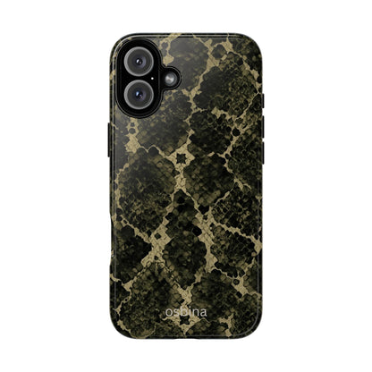osbina | The Olive Snakeskin Designer Case
