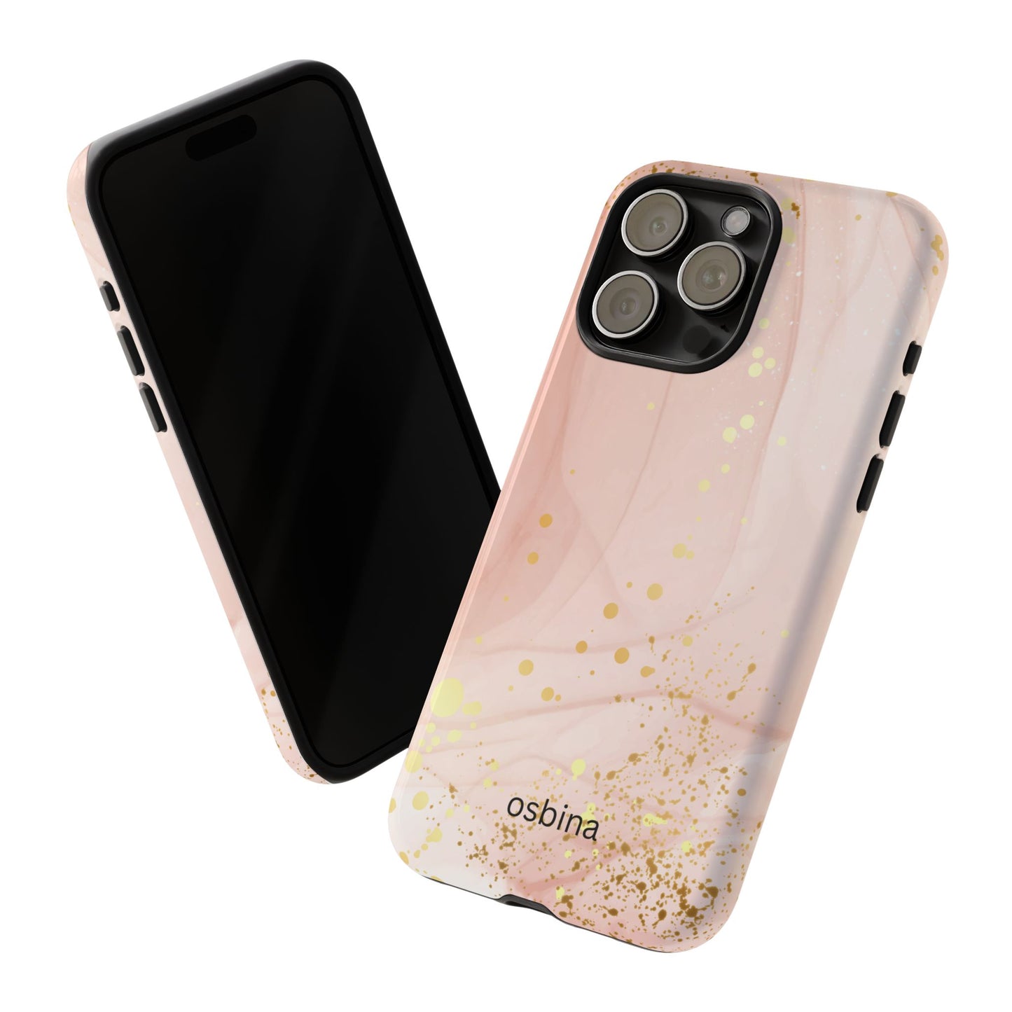 osbina | Pink Chic Stardust Cloud Phone Case | Modern Muse Collection