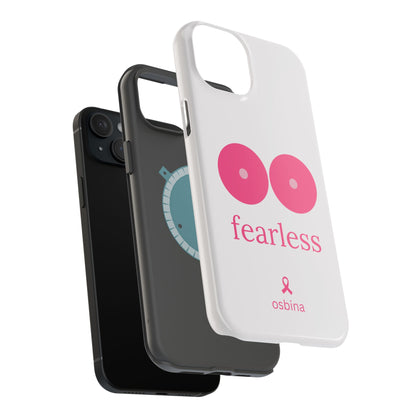 osbina |  MagSafe compatible for iPhone | Limited Edition The Fearless Tatas Case in Light Pink + Soft Pink + Hot Pink | The Pink October Collection | Inspired By