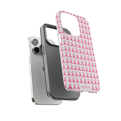 osbina | Limited Edition The Side by Side Pink Ribbon Case in Light Pink + Soft Pink + Hot Pink | The Pink October Collection | Inspired By