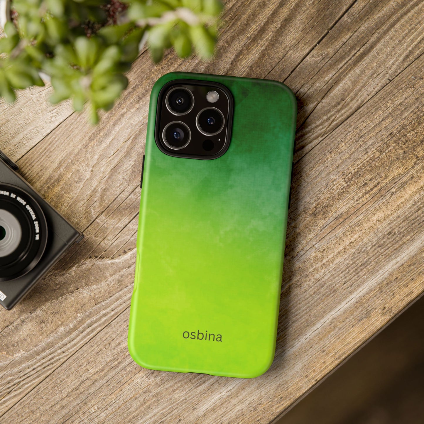 osbina | The Verde Glow Phone Case | Color Edit Collection