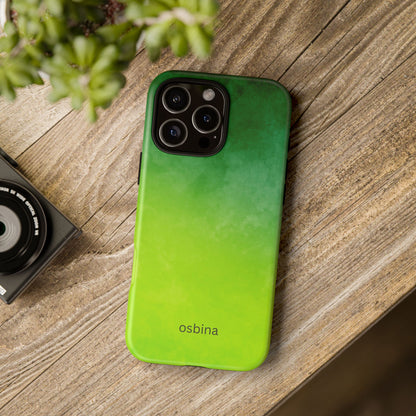 osbina | The Verde Glow Phone Case | Color Edit Collection