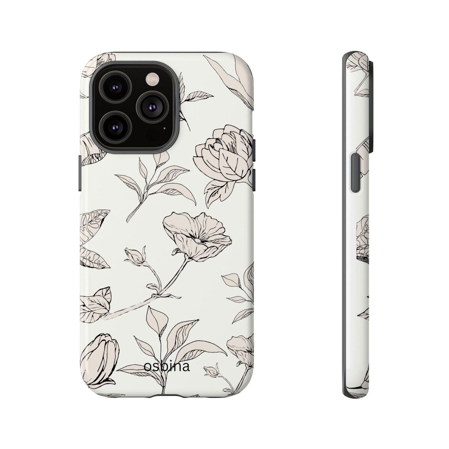 osbina | Silhouette Bloom Phone Case | Modern Muse Collection