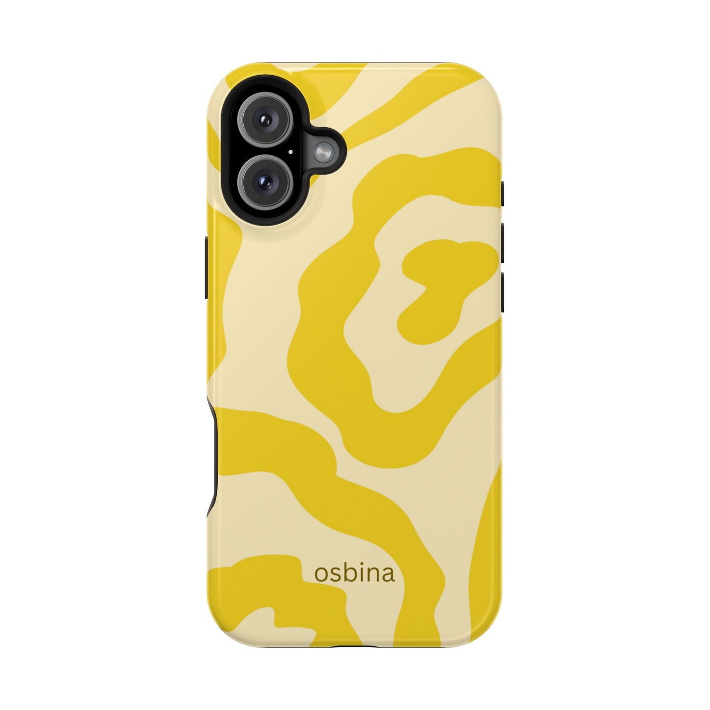 osbina | MagSafe compatible for iPhone | The Mustard Muse Phone Case | Color Edit Collection