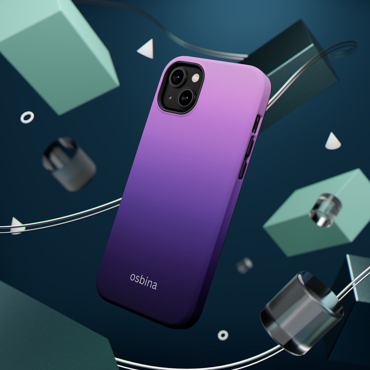 osbina | MagSafe compatible for iPhone | The Violet Haze Phone Case | Color Edit Collection