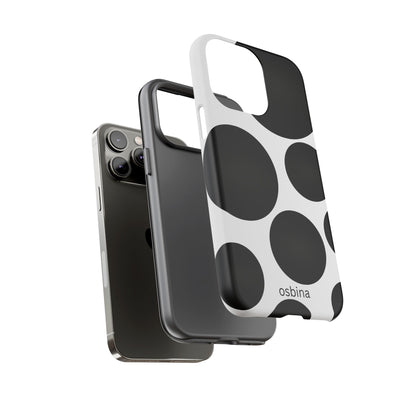 osbina | The Noir Bubbles Phone Case | Modern Muse Collection