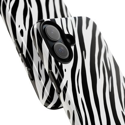 osbina | The Bengal Bold Stripe Case in White + Black | The Season Collective