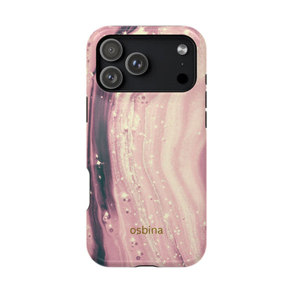 osbina | MagSafe compatible for iPhone | The Amethyst Glow Phone Case | Modern Muse Collection