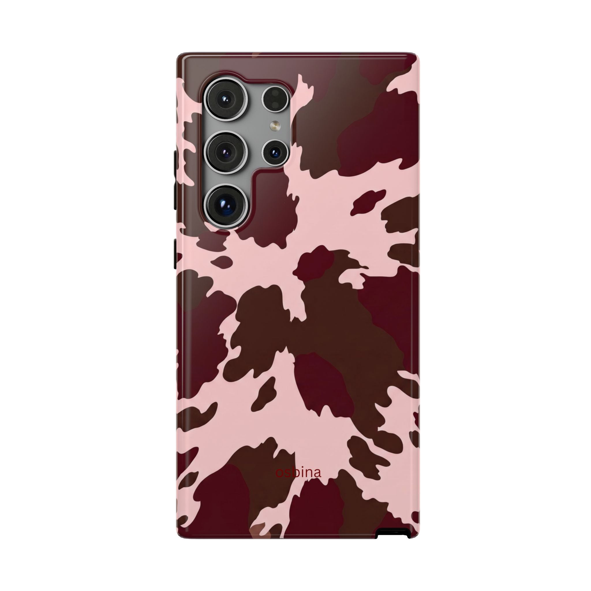 osbina | Chocolate Cowhide Designer Case