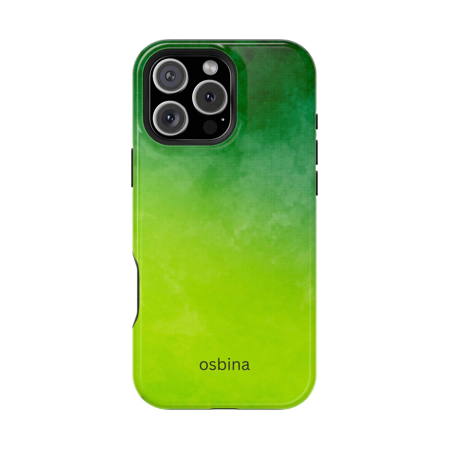 osbina | MagSafe compatible for iPhone | The Verde Glow Phone Case | Color Edit Collection