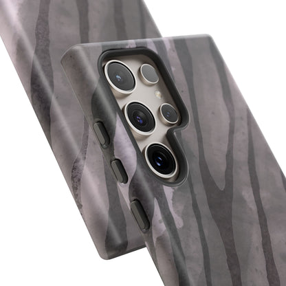 osbina | Stripes on Point — The Muted Gray + Black Tiger Case | The Season Collective