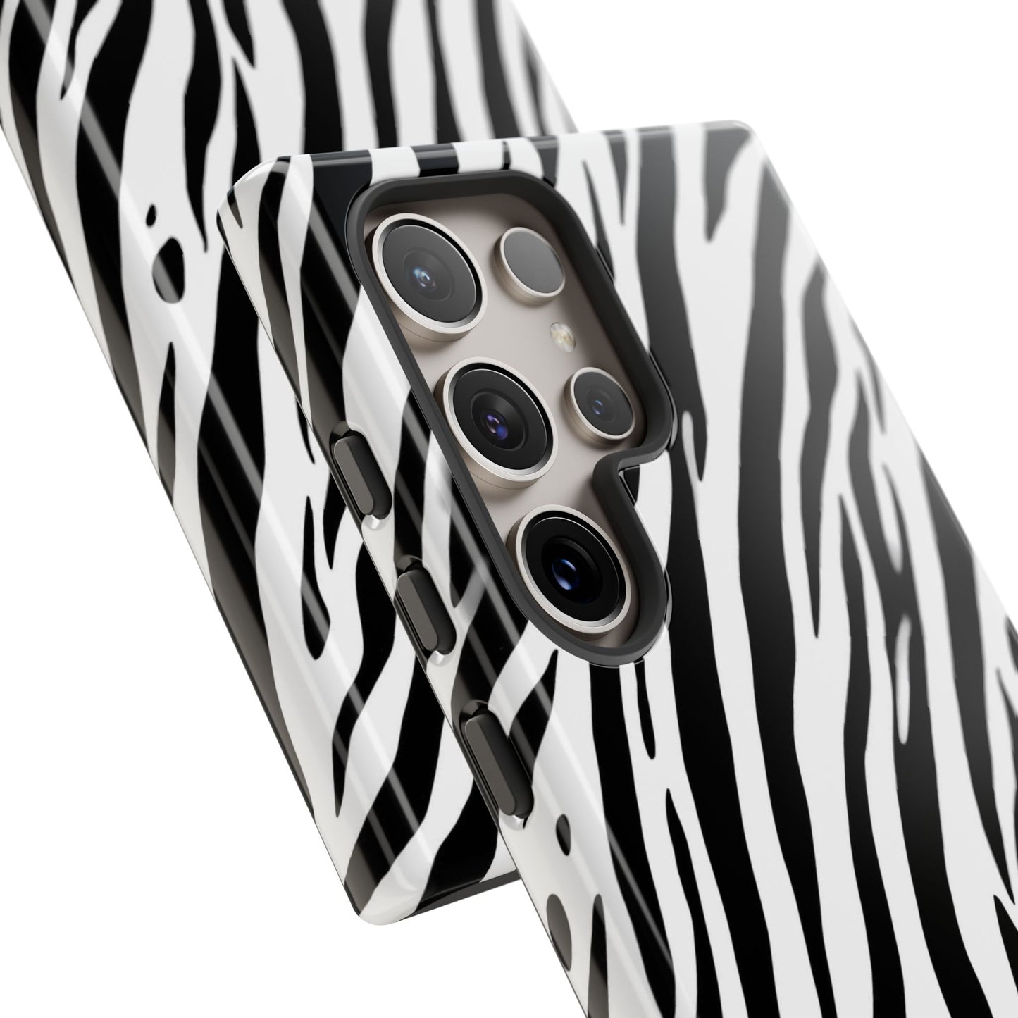osbina | The Bengal Bold Stripe Case in White + Black | The Season Collective
